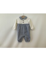MALVI & CO Checked romper with sheep