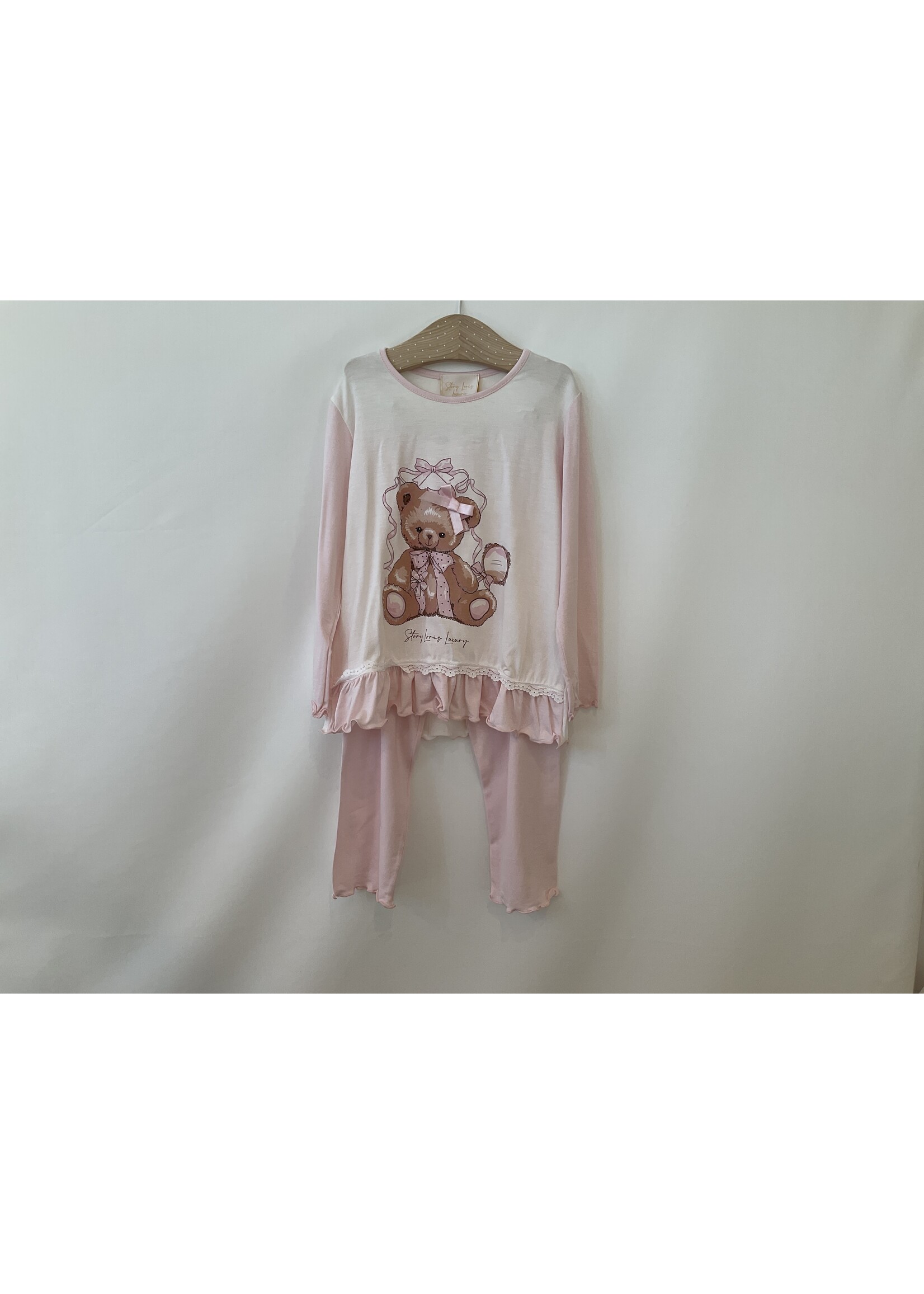 STORY LORIS Pyjama teddy with bow