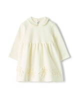 IL GUFO Dress with flower embros