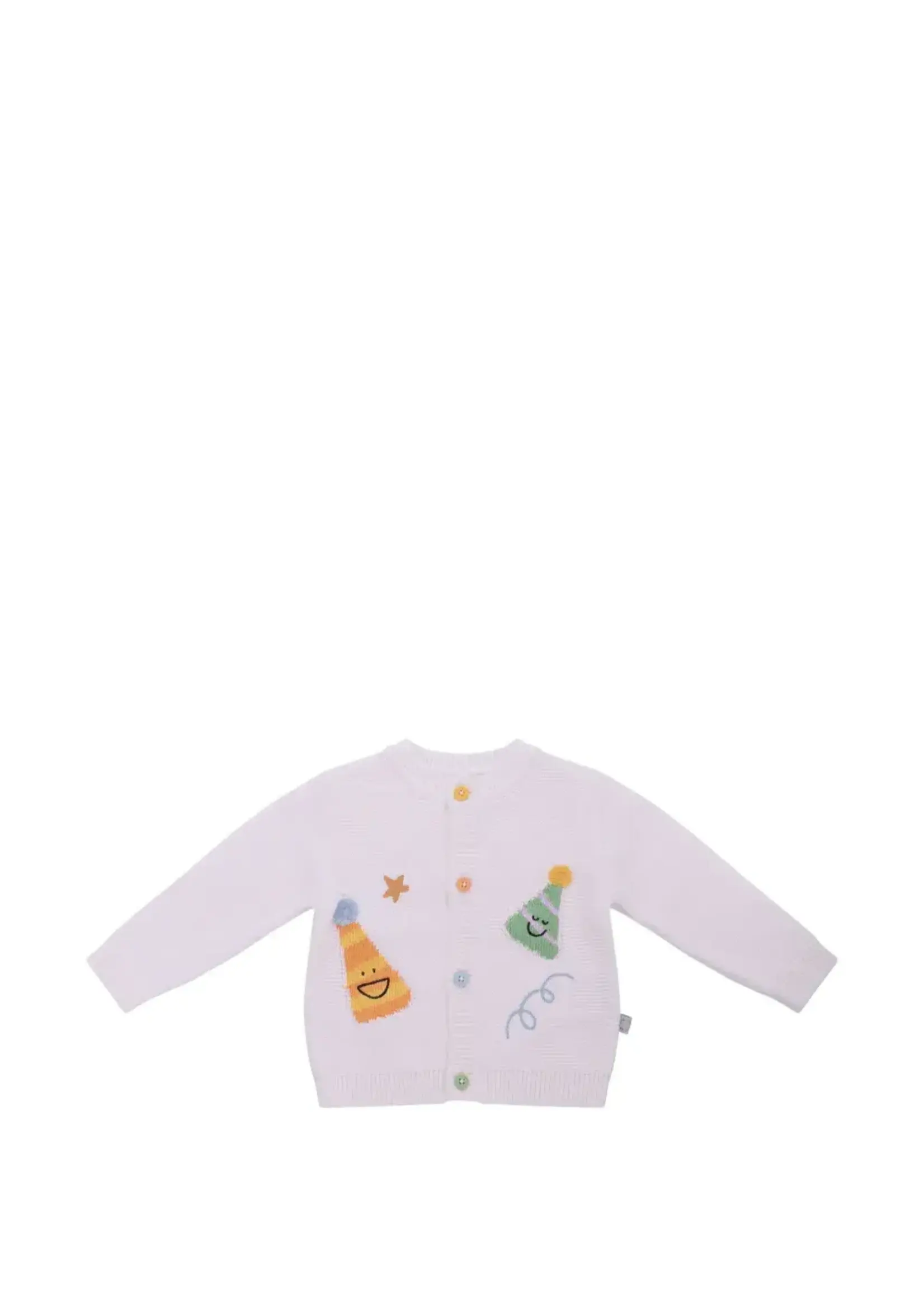 Stella McCartney Knitted cardigan with embros