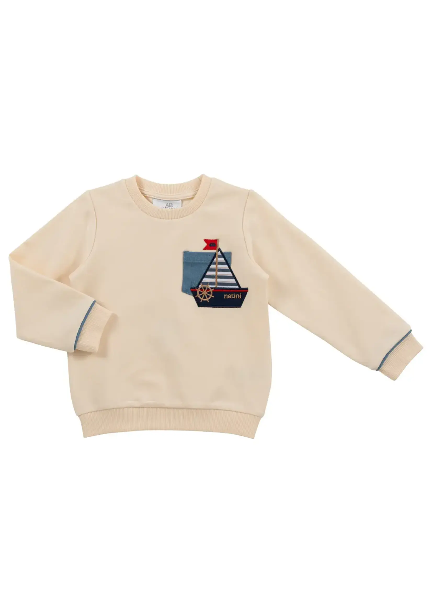 NATINI Sweater pocket boat