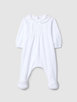 LARANIJNHA Lace detail babygrow