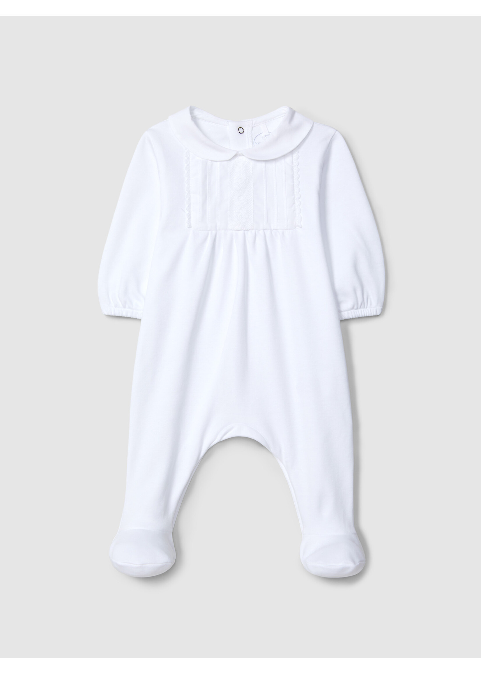 LARANIJNHA Lace detail babygrow