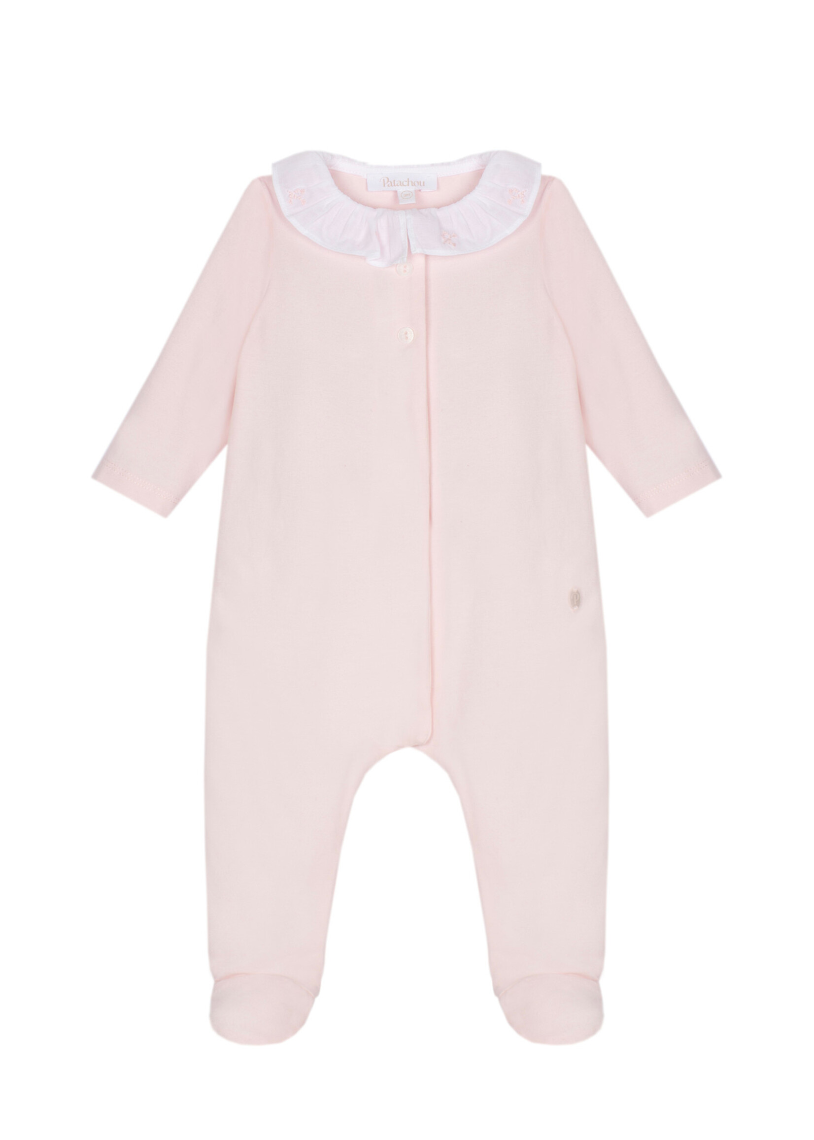 PATACHOU Babygrow with girl collar