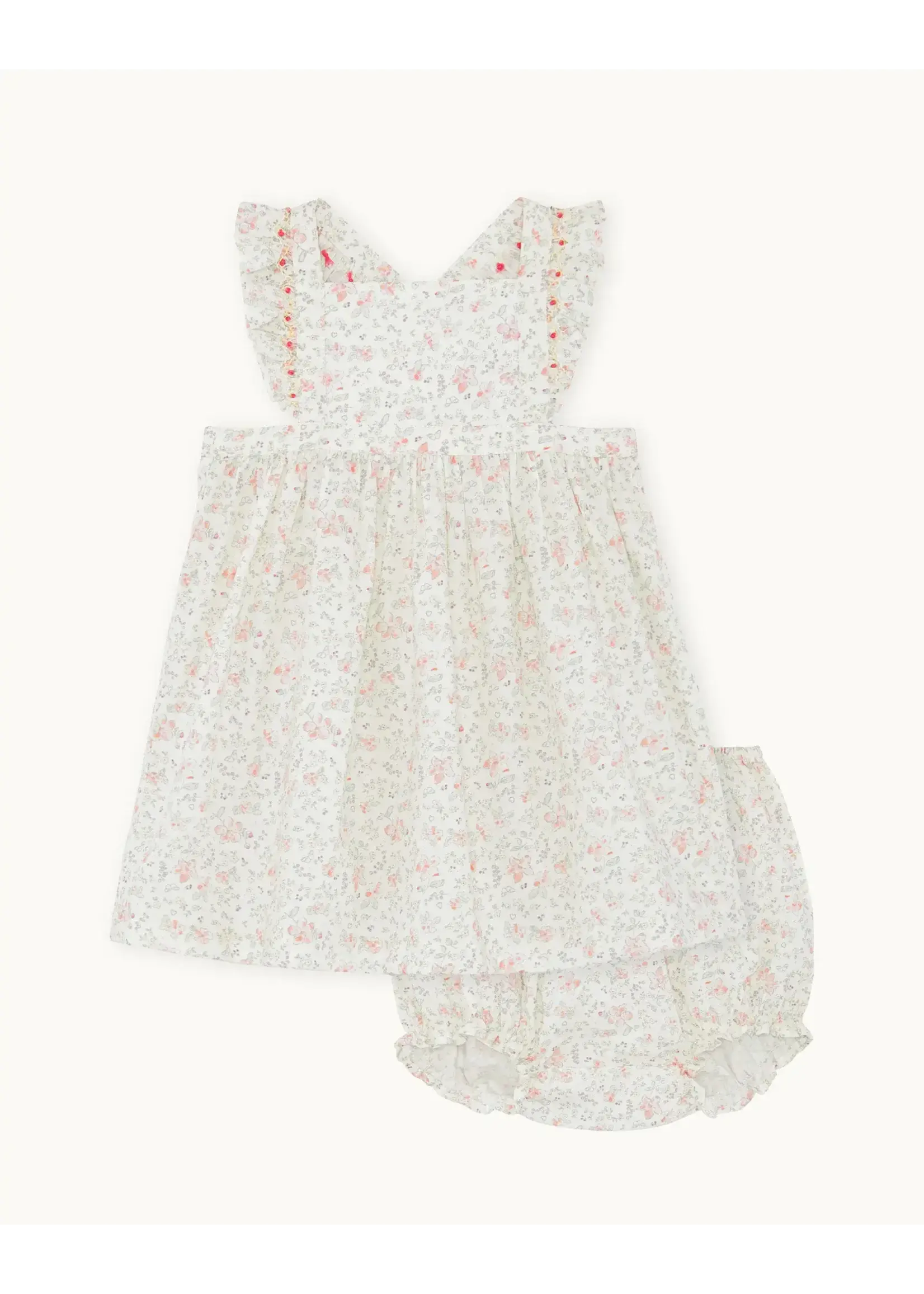 MARIE CHANTAL Cleo Athena Frill Tea Dress - Baby