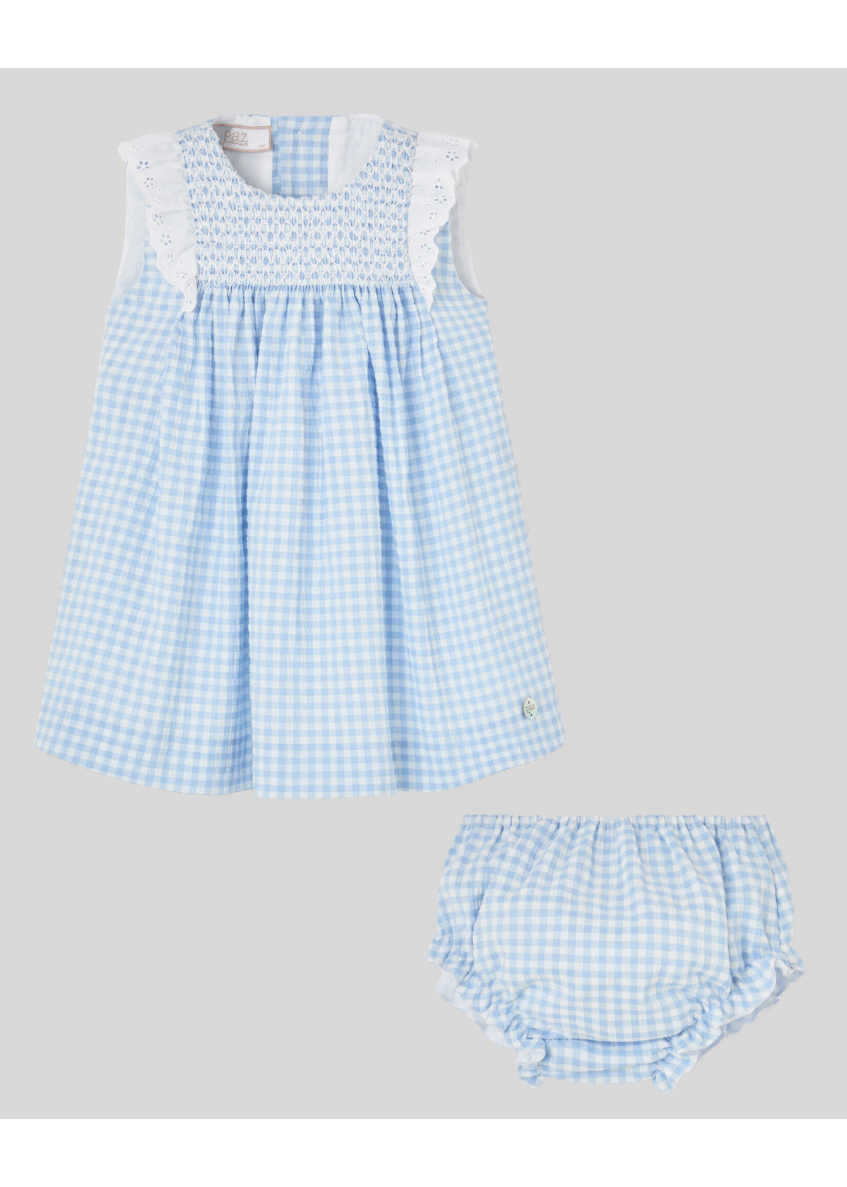 PAZ RODRIGUEZ Dress with bloomer