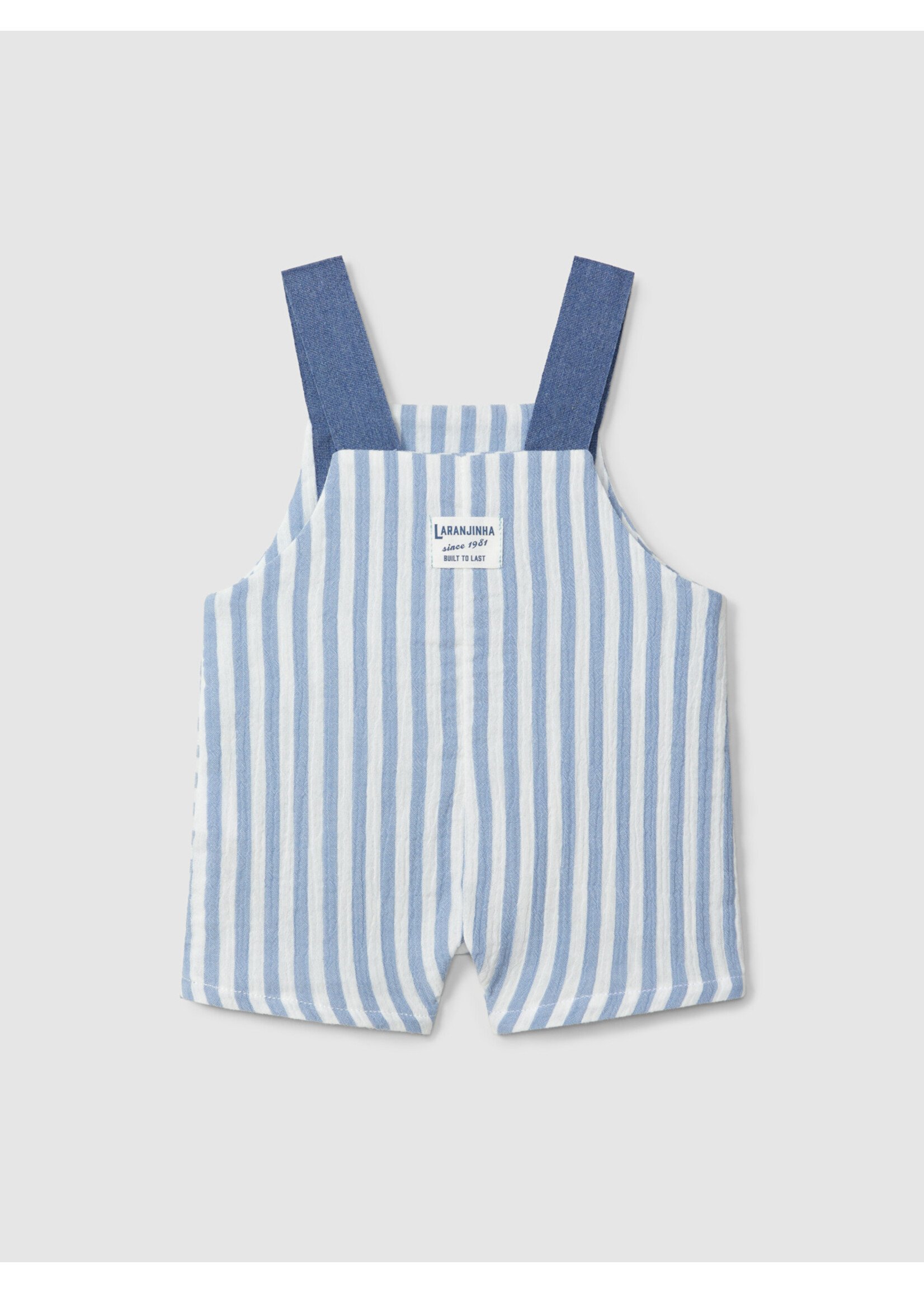 LARANIJNHA Striped salopette