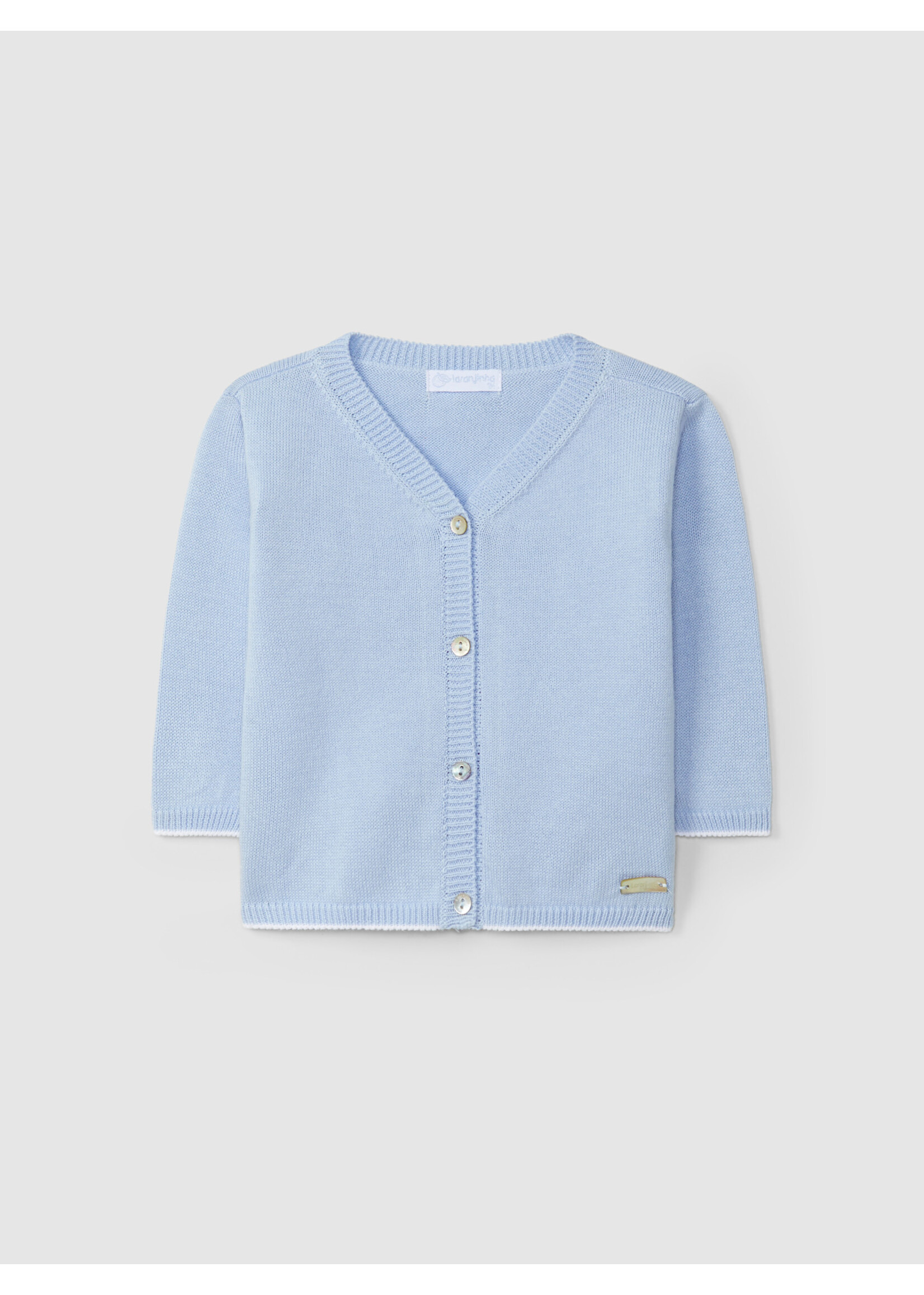 LARANIJNHA V-neck knitted cardigan