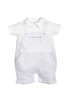 FIRST Salopette romper striped
