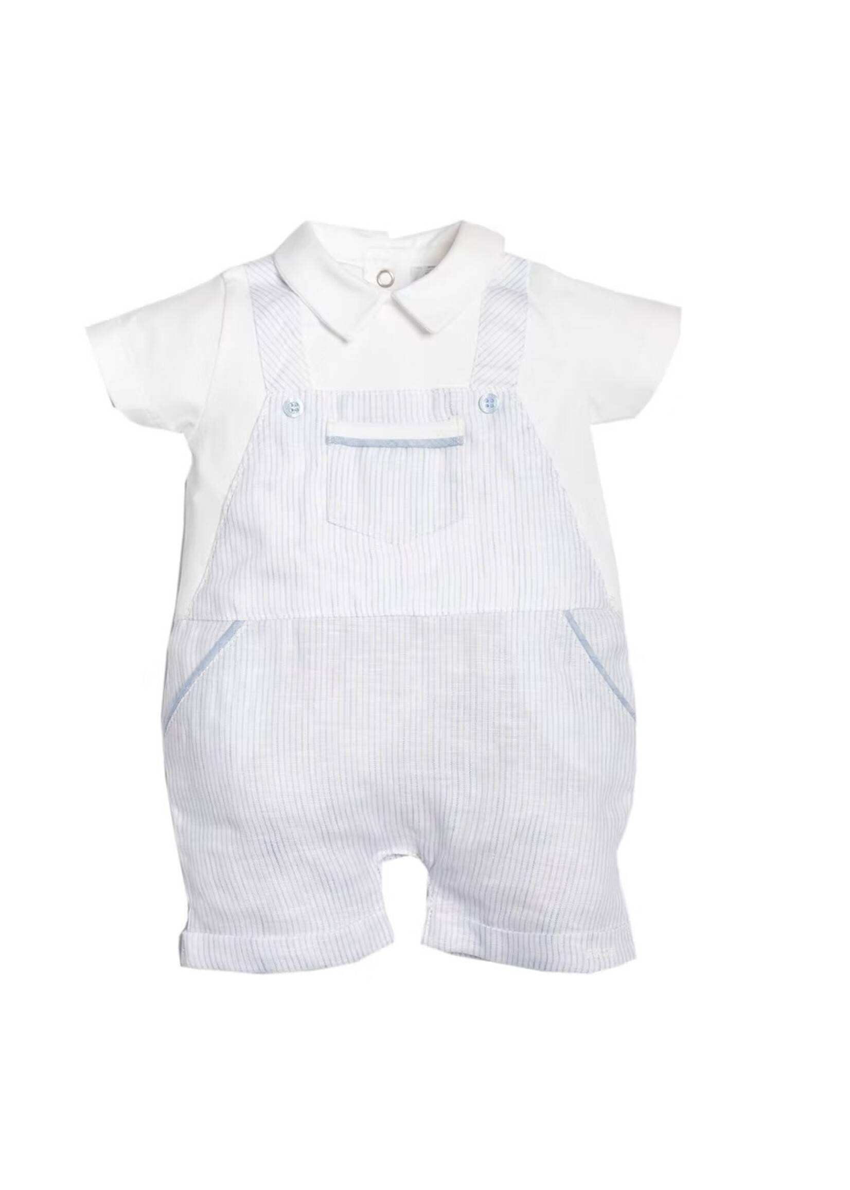 FIRST Salopette romper striped