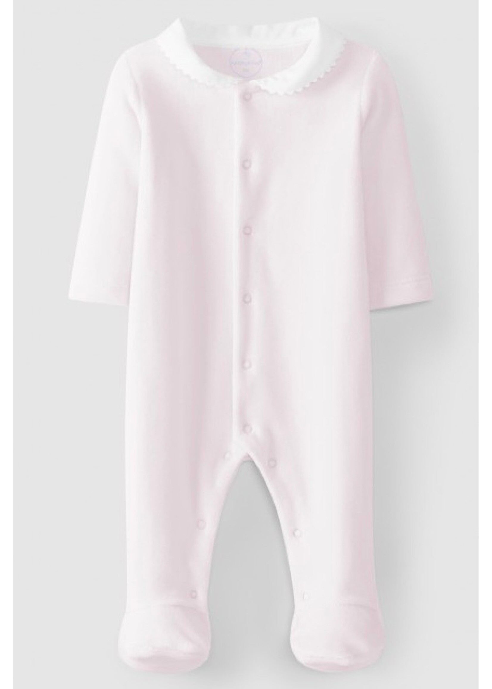 LARANIJNHA Babygrow with round collar