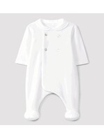 LARANIJNHA I6513 Babygrow with Peter Pan collar