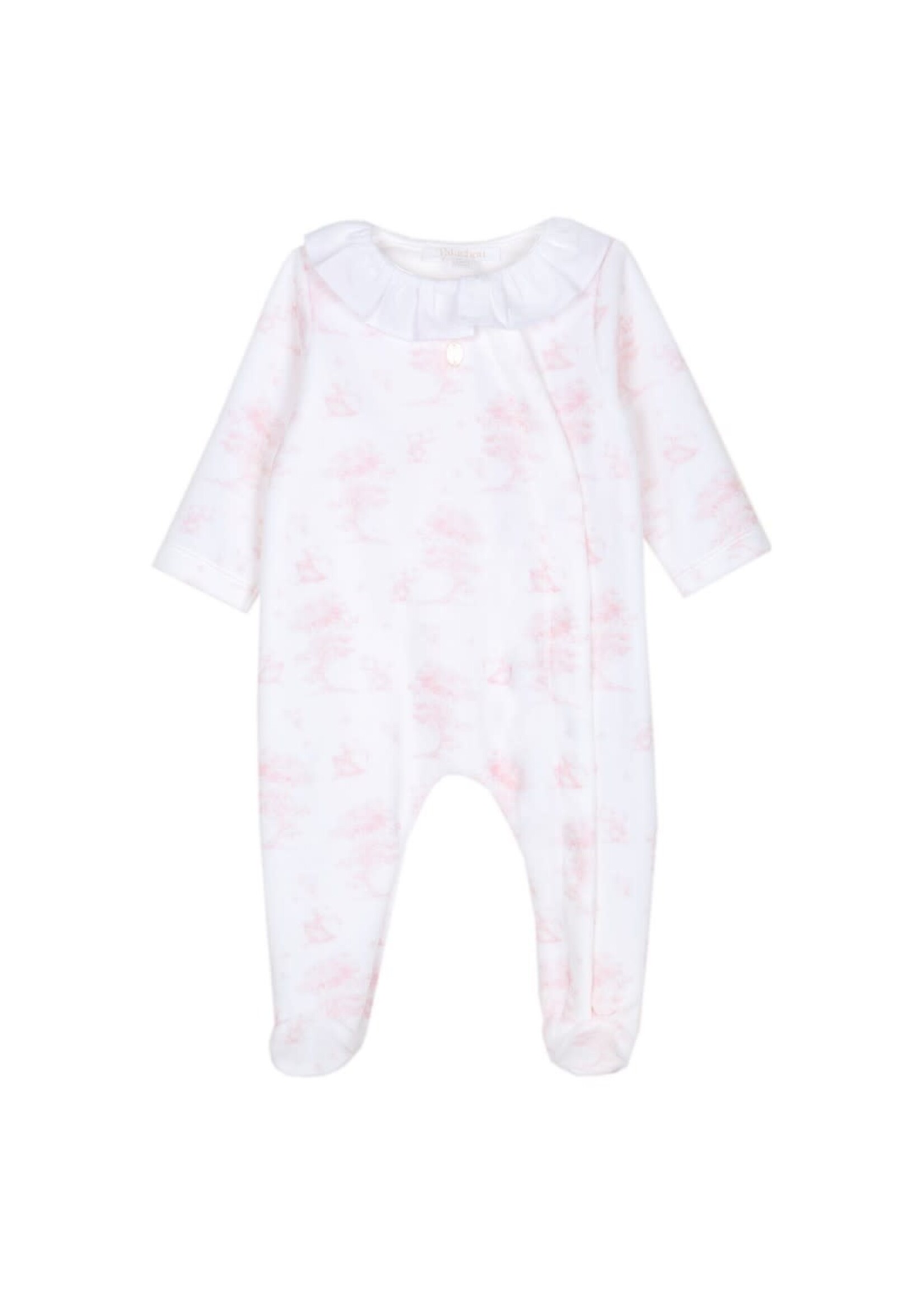 PATACHOU Babygrow pink printed