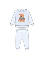 PATACHOU Light blue set with teddy bear