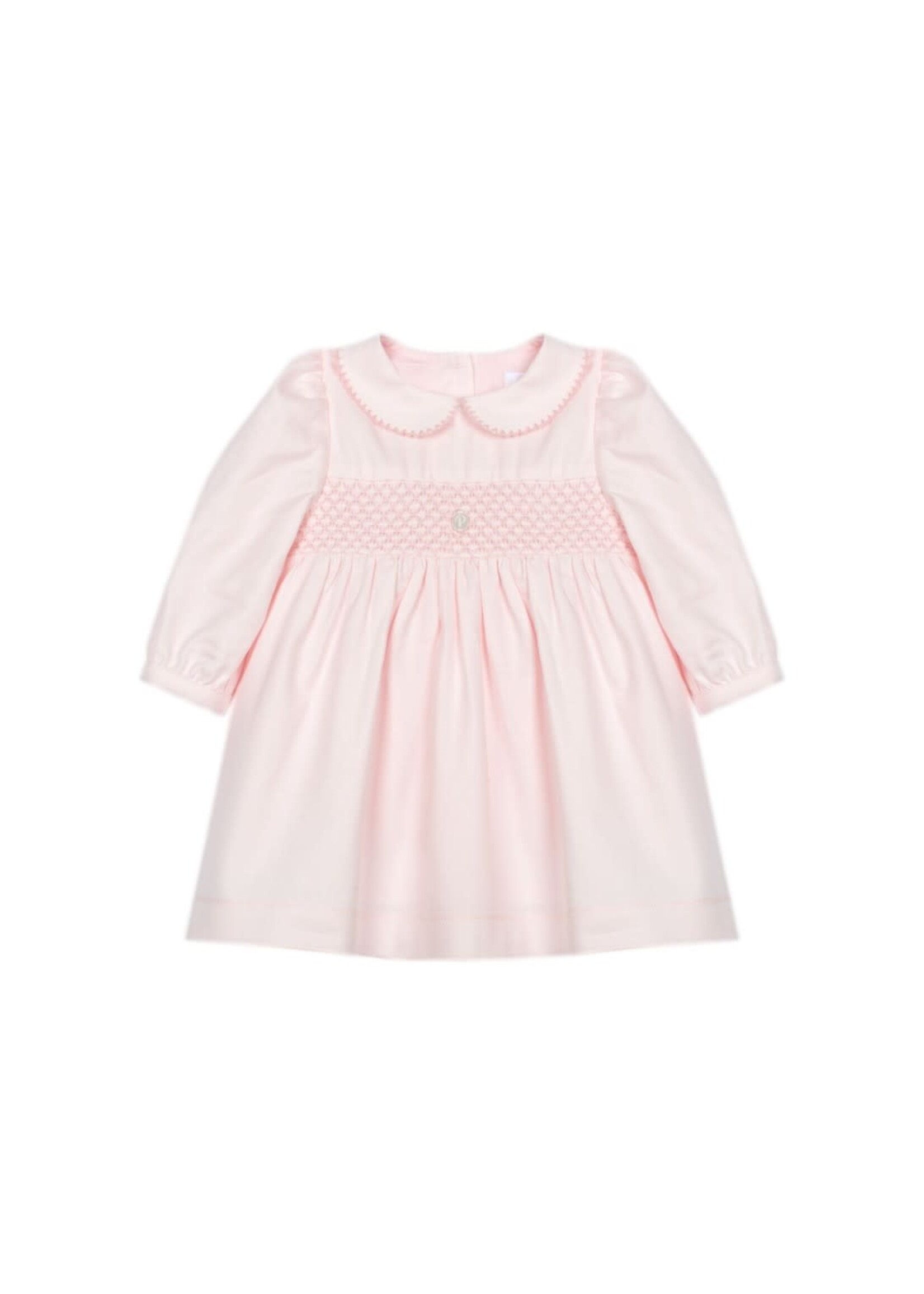 PATACHOU Pink dress with smocked detail