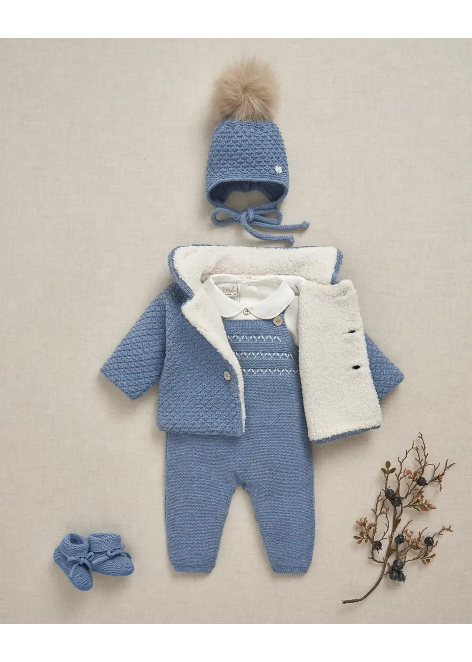 PAZ RODRIGUEZ Donkerblauwe overall set 112-114085