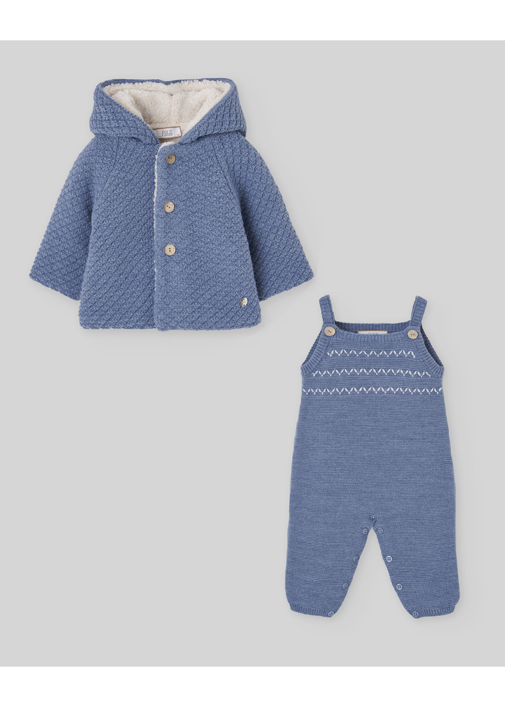 PAZ RODRIGUEZ Donkerblauwe overall set 112-114085