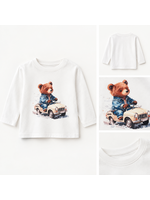 Magil T-shirt met beer MN16042