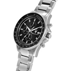 Maserati Maserati R8873640015 Sfida chronograaf watch  (zilver/zwart) 44mm heren horloge