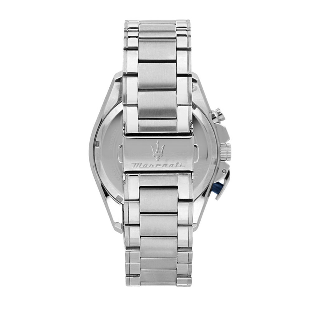 Maserati Maserati R8873612043 Traguardo chronograaf watch (zilver/blauw) 45mm heren horloge