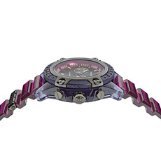 Versace Versace VEZ701423 Icon Active Chronograaf (paars/fuchsia) 44 mm horloge