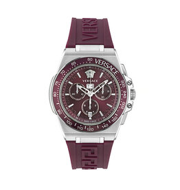 Versace Versace VE7H00223 Greca Extreme Chronograaf 45 MM horloge