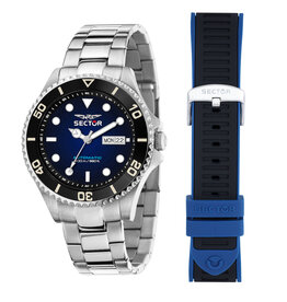 Sector Sector 230 diver "SPECIAL PACK' R3221161003 Automaat 43 mm heren horloge