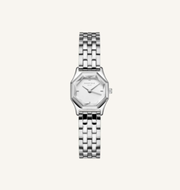 Rosefield Rosefield GWSSS-G04 Gemme White Steel Silver dames horloge