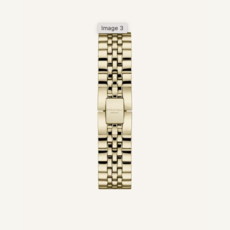 Rosefield Rosefield 26WSG-267 The Small Edit White Steel Gold dames horloge