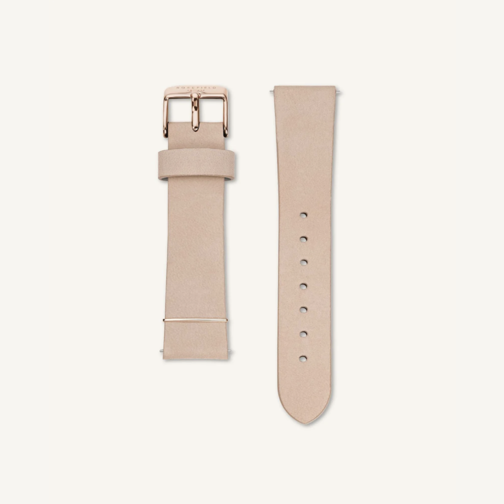 Rosefield Rosefield WSPR-W73 The West Village Soft Pink Rosegold dames horloge