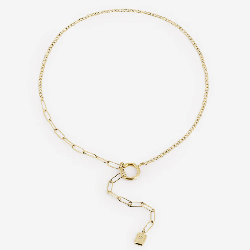 Zag Bijoux Zag Bijoux ketting SNM12291-01UNI Mélanie necklace gold 52 cm