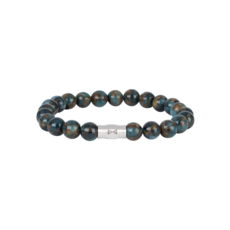 Aze jewels Aze jewels armband AZ-BS042-A-190 Aqua Terra - 8mm (19,0cm)