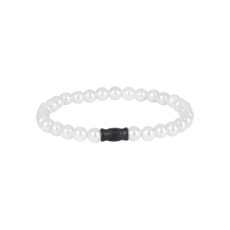Aze jewels Aze jewels armband AZ-BS610-A-190 Bracelet Pearl Mountain - 6mm (19,0cm)