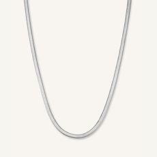 Rosefield Rosefield ketting JNFSS-J528 snake necklace zilver 41-45 CM