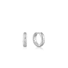 Ania Haie Ania Haie oorbellen E038-02H smooth twist Huggie earrings925 silver