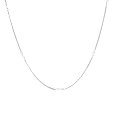 Karma Karma Jewelry Ketting T257S necklace tiny pearls 925 silver  38-45 CM ( 7 cm extension )
