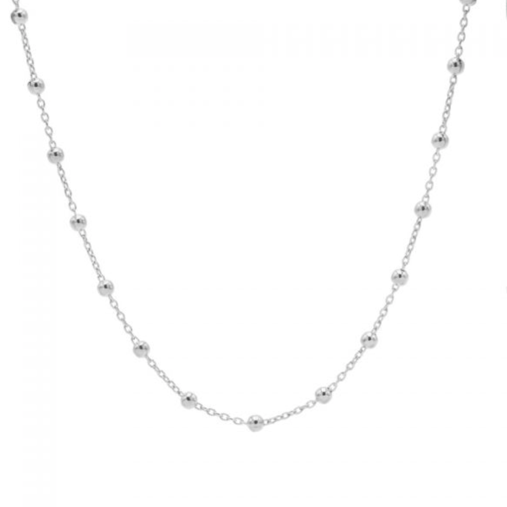 Karma Karma Jewelry Ketting T107S necklace dots 925 silver 38-45 CM