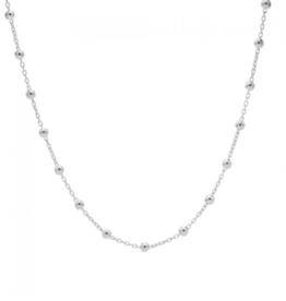 Karma Karma Jewelry Ketting T107S necklace dots 925 silver 38-45 CM