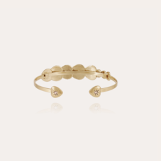 Gas Bijoux Gas Bijoux armband 494221 Insolite love bracelet gold - W 1,2 CM & L 13 CM