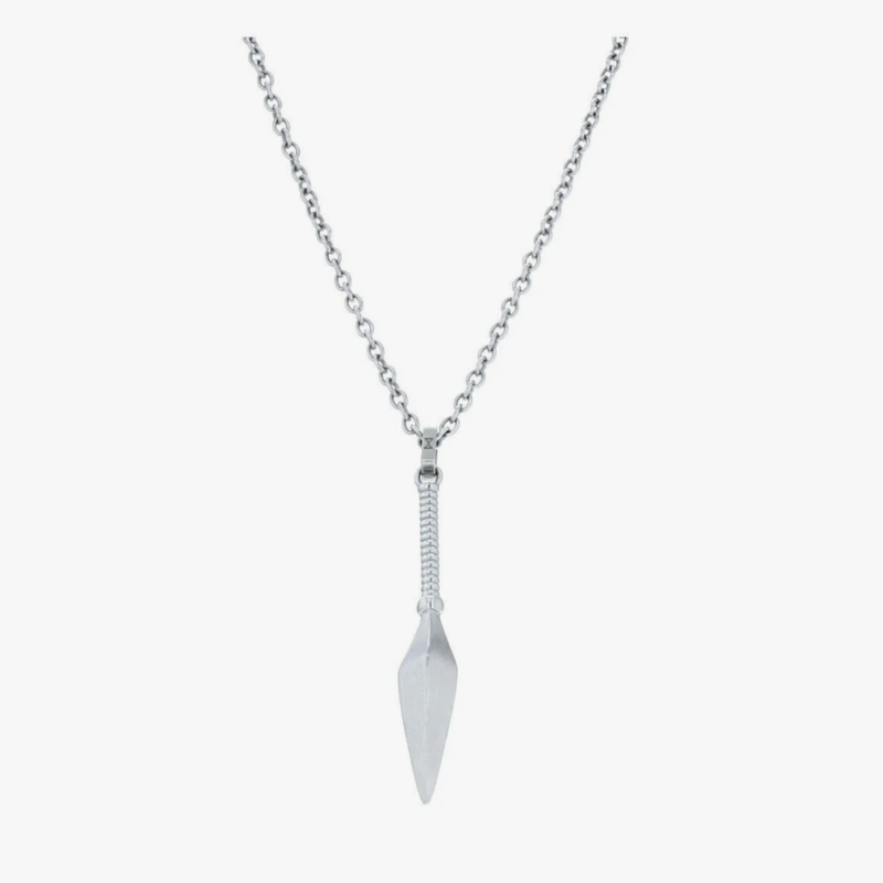 Aze jewels Aze Jewels ketting AZ-NL002-A-080 Necklace Spear 316L RVS Inox - L 70+10 cm