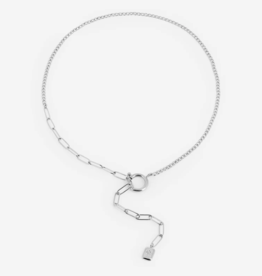 Zag Bijoux Zag Bijoux ketting SNM12291-00UNI  Mélanie necklace silver 52 cm