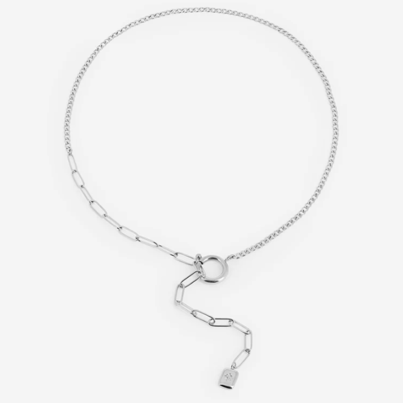 Zag Bijoux Zag Bijoux ketting SNM12291-00UNI  Mélanie necklace silver 52 cm