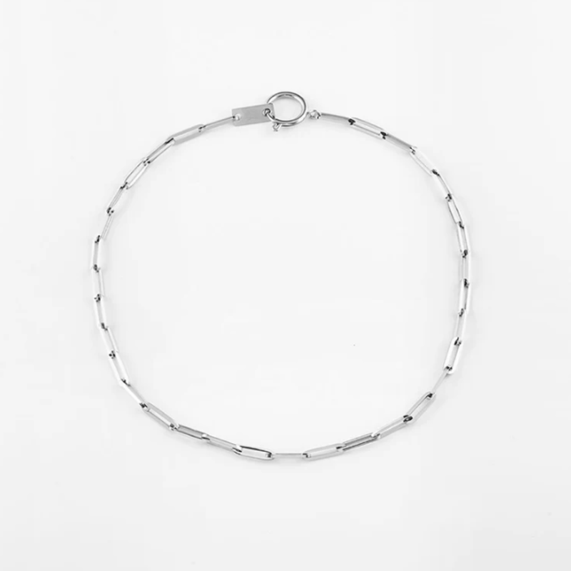 Zag Bijoux Zag Bijoux ketting SNM8556-00uni chain Ando necklace silver 45 cm