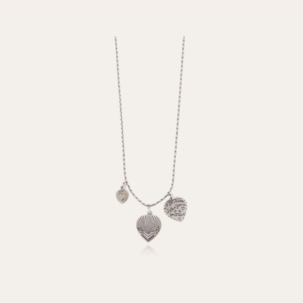 Gas Bijoux Gas Bijoux ketting 503088 collier love necklace mini silver