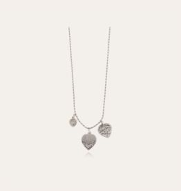 Gas Bijoux Gas Bijoux ketting 503088 collier love necklace mini silver