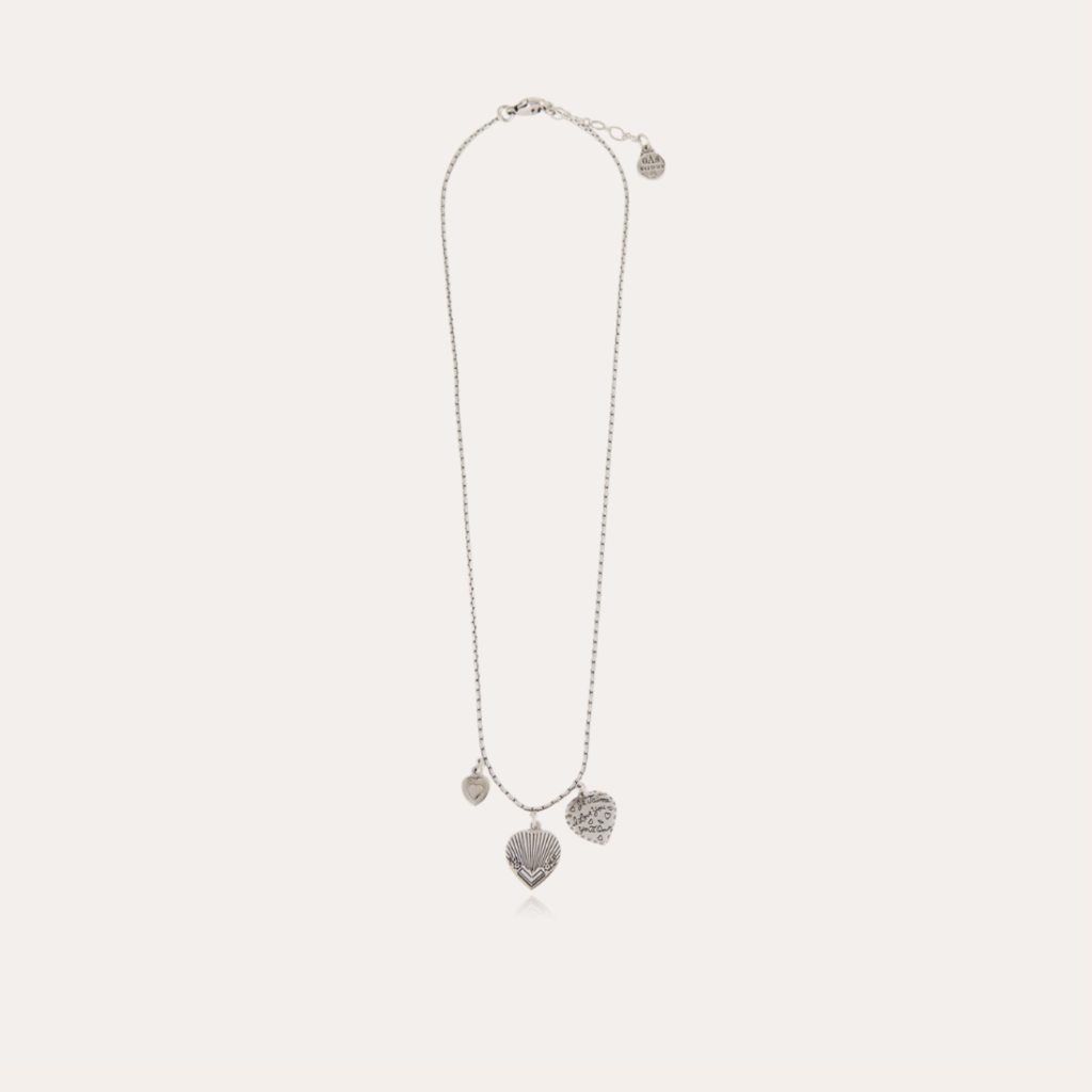 Gas Bijoux Gas Bijoux ketting 503088 collier love necklace mini silver