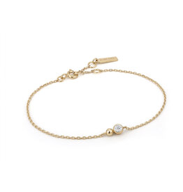 Ania Haie Ania Haie armband B045-01G-CZ Gold Orb Sparkle Ch. Bracelet gold