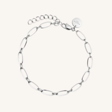 Rosefield Rosefield armband  JBOLS-J541 Oval Bracelet silver