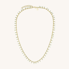 Rosefield Rosefield JNDCG-J680 Drop chain necklace gold