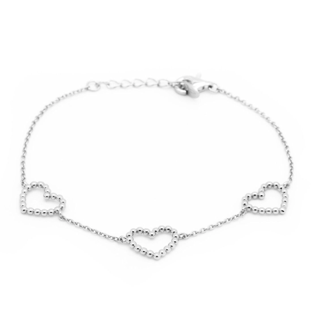 Karma Jewelry Karma Jewelry Armband 94151S Bracelet open heart 925 silver